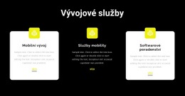 Vývojáři Mohou Pomoci Šablona Flexbox