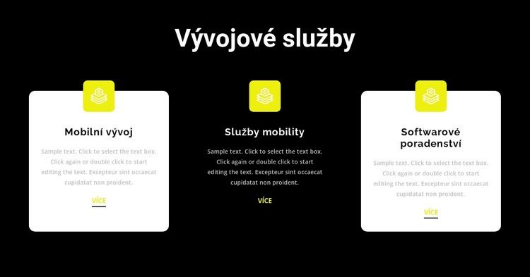 Vývojáři mohou pomoci Šablona webové stránky