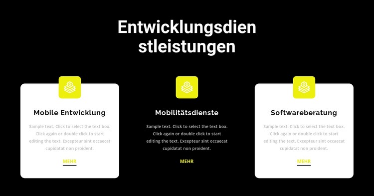 Entwickler können helfen Website-Modell