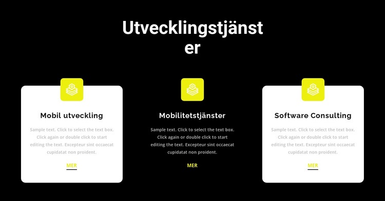 Utvecklare kan hjälpa till HTML-mall