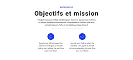 Fixez-Vous Des Objectifs Et Partez - Modèle HTML De Base