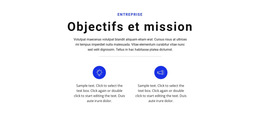 Fixez-Vous Des Objectifs Et Partez – Modèle De Conception De Site Web