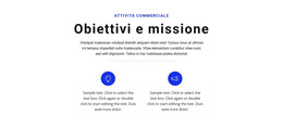 Stabilisci Obiettivi E Vai - Modello HTML Di Base