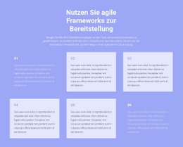 Mehrzweck-HTML5-Vorlage Für Sechs Texte Zum Thema Wirtschaft