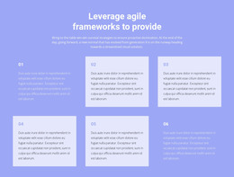 Web Page For Six Texts About Business