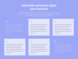 Variações De Tema Bootstrap Para Seis Textos Sobre Negócios