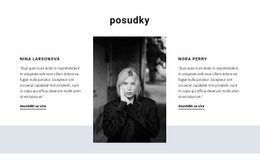 Šablona Webu Pro Vaše Zpětná Vazba Je Důležitá