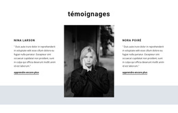 Mise En Page Multiple Intégrée Pour Vos Commentaires Sont Importants