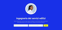 Scrivici Personalmente Modello CSS Gratuito