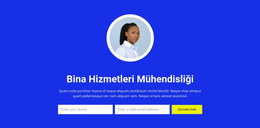 Bize Kişisel Olarak Yazın - Ücretsiz Web Sitesi Şablonu
