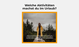 Wählen Sie Eine Route – Professionelle Website-Vorlage