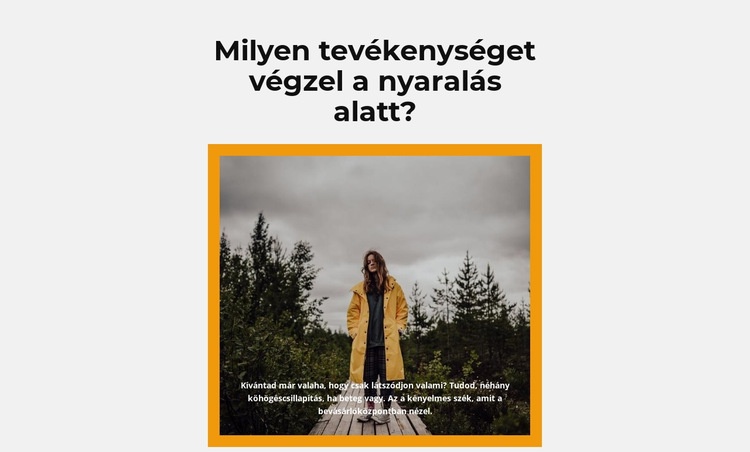 Válasszon egy útvonalat HTML Sablon