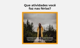 Design De Site Para Escolha Uma Rota