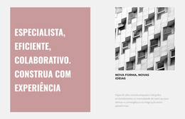 Construção De Habitação Barata - Site Com Download De Modelo HTML