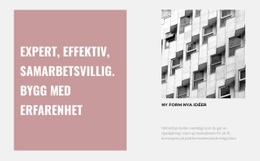 Byggande Av Billiga Bostäder - Webbplats Med Nedladdning Av HTML-Mall