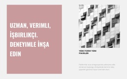 Ucuz Konut Inşaatı - Web Sitesi Tasarımı