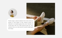 Responsive HTML For Clothing Review
