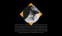 Multipurpose HTML5 Template For Contemporary Design In The Studio