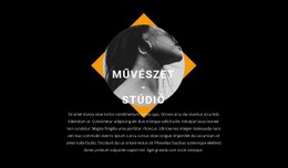 Kortárs Design A Stúdióban - Modern Webhelytervezés