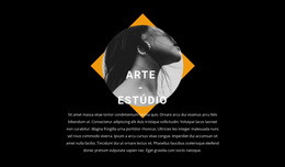 Design Contemporâneo No Estúdio - Tema WordPress Fácil De Usar