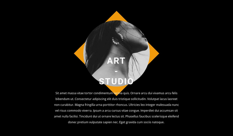 Contemporary design in the studio Website Design
