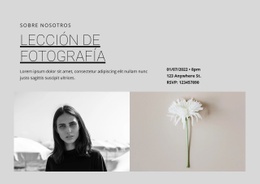 Lecciones De Fotografía