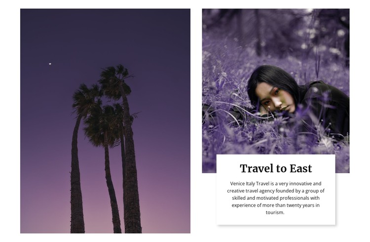 Eastern directions CSS Template